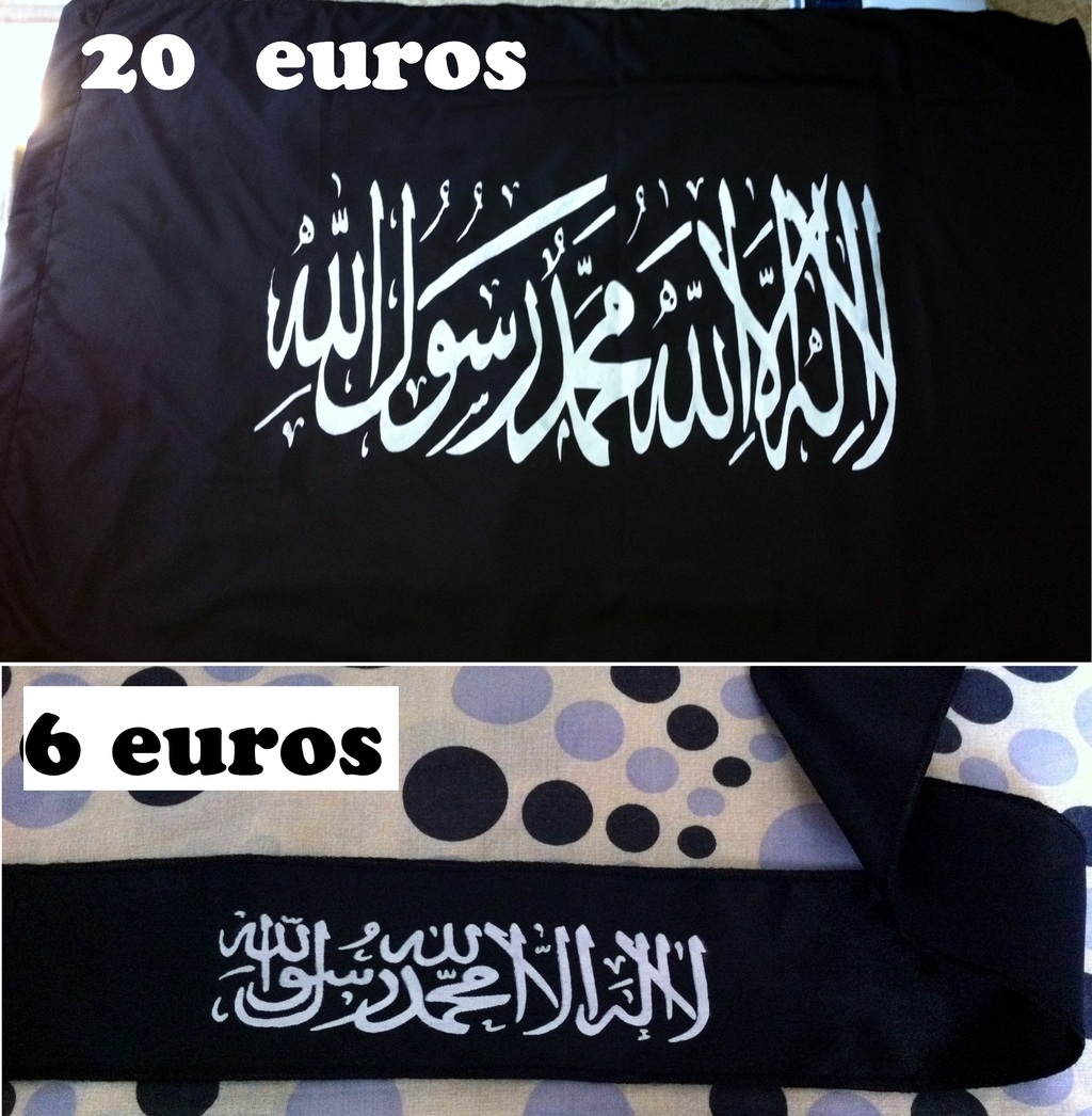 VEND BANDEAUX DU TAWHID (ET DRAPEAUX)