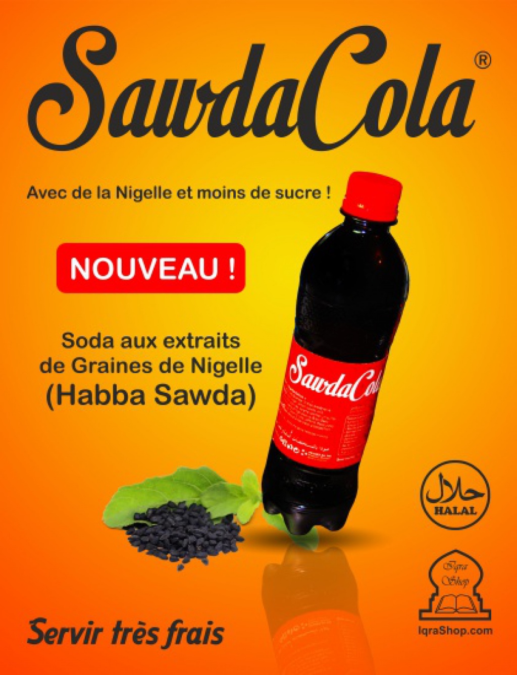 buvez intelligemment avec Sawda Cola 
