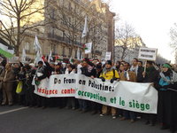 Manifestation pro-palestinienne : 100 000 personnes à Paris Manifestation pro-palestinienne : 100 000 personnes à Paris
