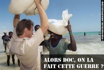 Somalie : l'ingérence humanitaire, selon Kouchner. (Photo : PPCC) Somalie : l'ingérence humanitaire, selon Kouchner. (Photo : PPCC)