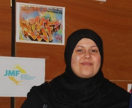 Safiya Meziani, présidente des JMF Lille.