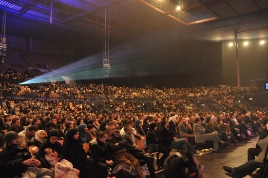 Muslim gathering PAris