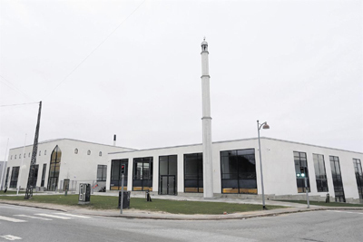 La première grande mosquée de Danemark située à Copenhague. La première grande mosquée de Danemark située à Copenhague.