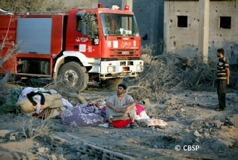 Gaza. Les bombardements, quand elles ne font pas de morts ou de blessés, jettent des familles à la rue.