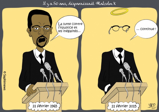 Il y a 50 ans, Malcolm X disparaissait Il y a 50 ans, Malcolm X disparaissait