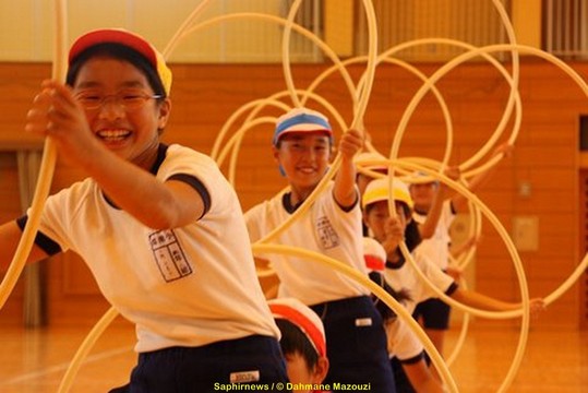 En visite dans une école japonaise