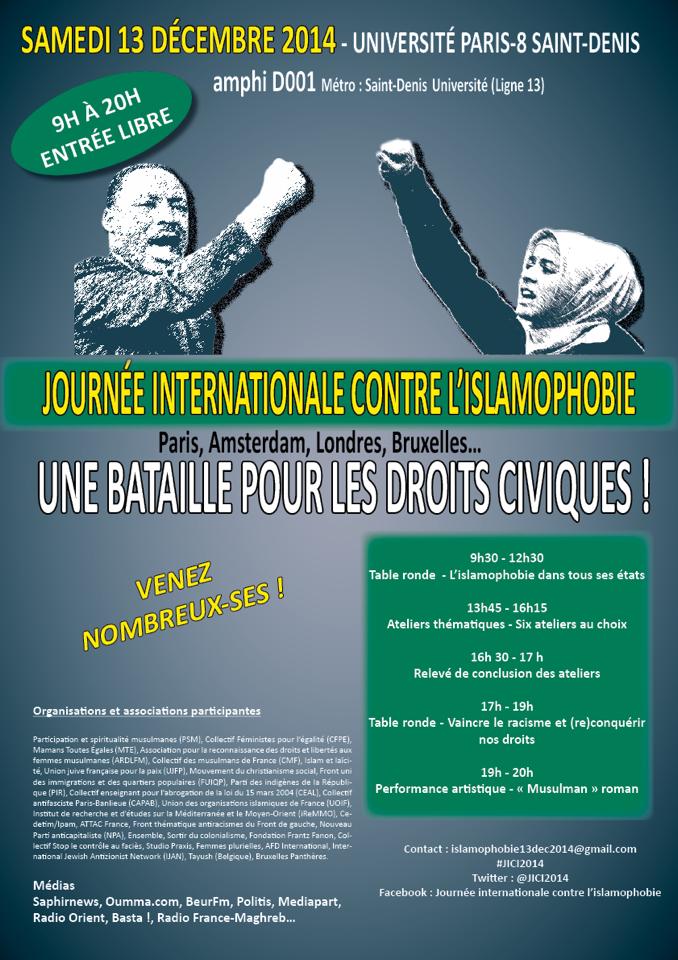 Journée internationale contre l�islamophobie Une