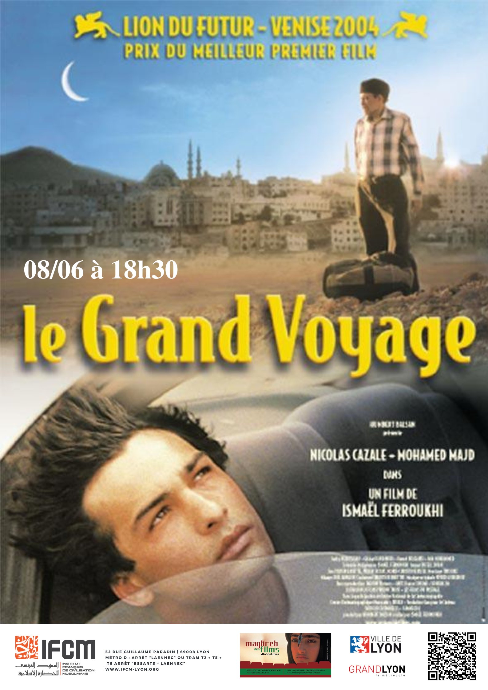 Projection - débat « Le grand voyage » d’Ismaël Ferroukhi