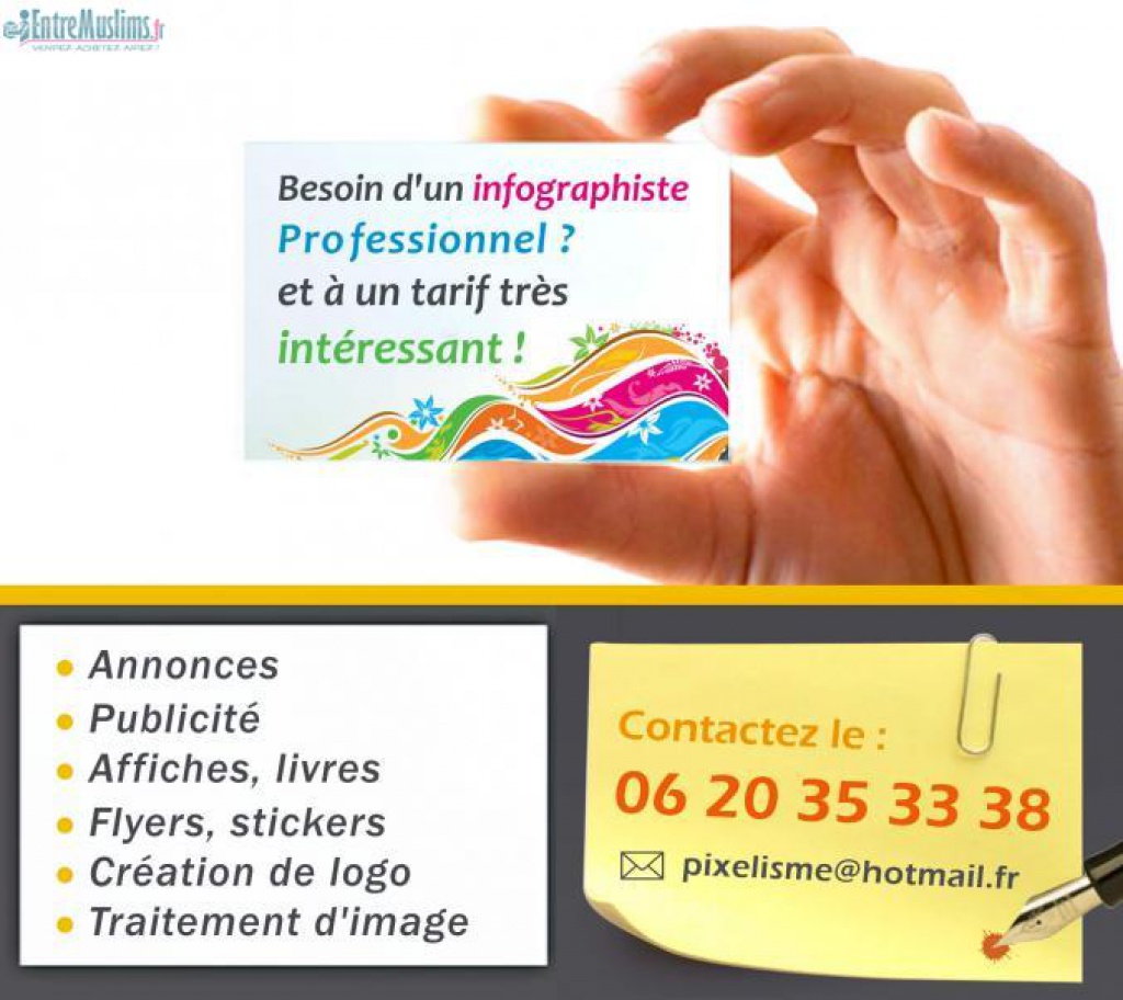 infographiste annonce
