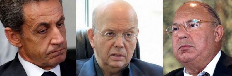 De g. à dr.: Nicolas Sarkozy, Patrick Buisson et Dalil Boubakeur. De g. à dr.: Nicolas Sarkozy, Patrick Buisson et Dalil Boubakeur.