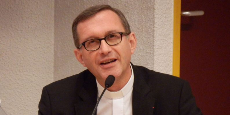 Monseigneur Olivier Ribadeau Dumas, porte-parole de la Conférence des évêques de France.