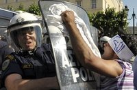 Grèce : nouvelle manifestation d'immigrés musulmans, incidents à Athènes