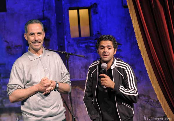 Abdelkader Secteur et Jamel Debbouze au Comedy Club