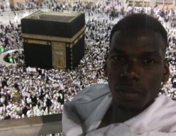 Depuis La Mecque, Paul Pogba souhaite un bon Ramadan