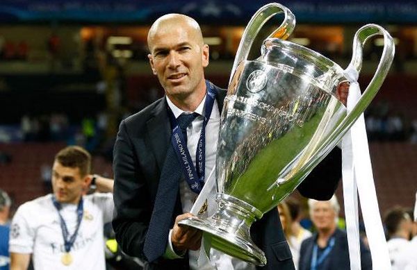 Zinedine Zidane a remporté la Ligue des champions le 2 juin 2017 avec le Real Madrid. © Real Madrid