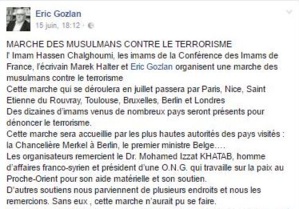 Les dessous de la « marche des musulmans contre le terrorisme » Les dessous de la « marche des musulmans contre le terrorisme »