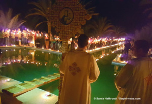 Procession de la Croix au sein du monastère d’Anafora.