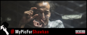 Le prix mondial de la liberté de la presse à Shawkan, en prison en Egypte