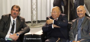 De g. à dr. : Anouar Kbibech, Dalil Boubakeur et Amar Lasfar. De g. à dr. : Anouar Kbibech, Dalil Boubakeur et Amar Lasfar.