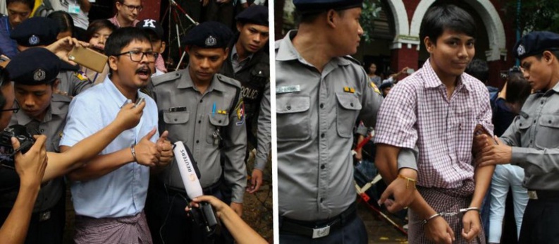 Rohingyas en Birmanie : les deux journalistes de Reuters condamnés en appel Rohingyas en Birmanie : les deux journalistes de Reuters condamnés en appel