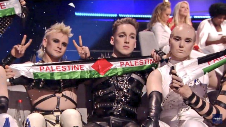 Soutien affiché à la Palestine : l'Islande sanctionnée par les organisateurs de l'Eurovision Soutien affiché à la Palestine : l'Islande sanctionnée par les organisateurs de l'Eurovision