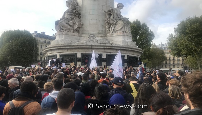 Au rassemblement contre l'islamophobie à Paris, le ras-le-bol des manifestants exprimé avec force