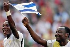L’équipe du Ghana  s’excuse pour avoir brandi le drapeau israélien