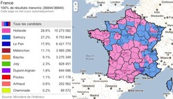Présidentielle 2012 : les résultats du 1er tour
