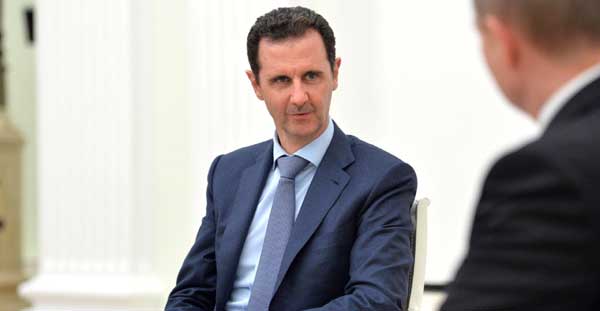 Le régime syrien de Bachar Al-Assad est visé par de nouvelles sanctions américaines avec la loi César, entrée en vigueur mercredi 17 juin. © Kremlin