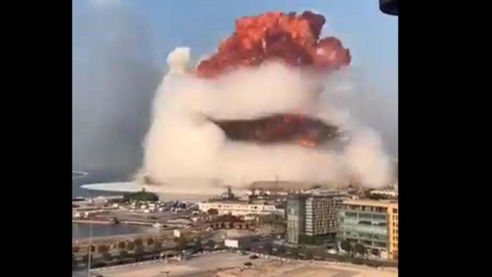 Liban : Beyrouth sonnée par une double explosion au port, plus de 135 morts