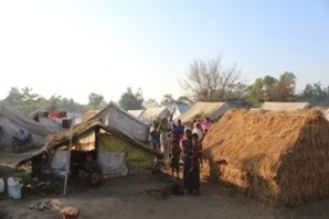 Camps de réfugiés musulmans près de Sittwe