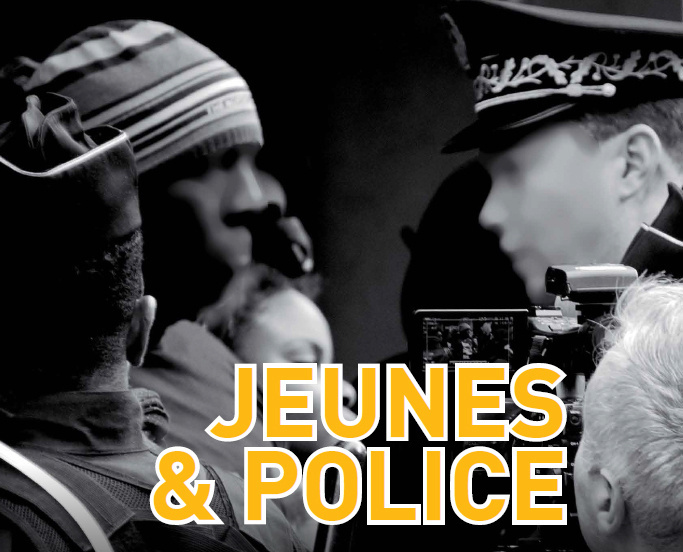 Couverture du magazine « Jeunes, police : du conflit au dialogue ? » de Multikulti Média.