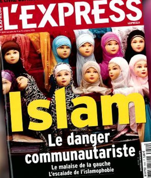 La couverture de L'Express daté de la semaine du mercredi 9 octobre.