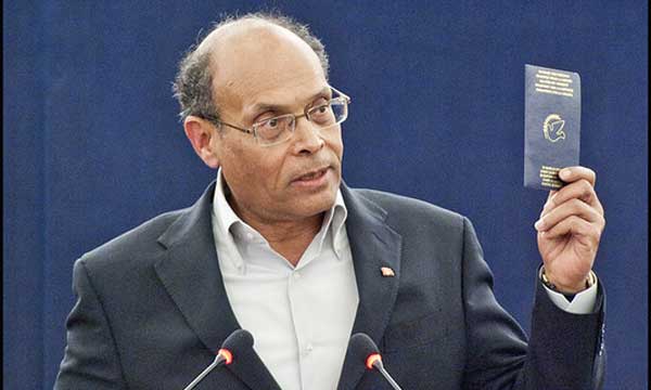 Un mandat d'arrêt international a été lancé par la Tunisie contre l'ex-président Moncef Marzouki, installé en France. © European Union 2013 - European Parliament