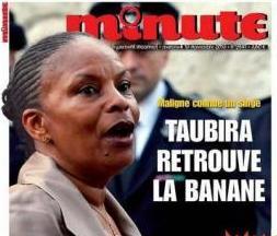 Taubira : le racisme sans gêne de Minute indigne