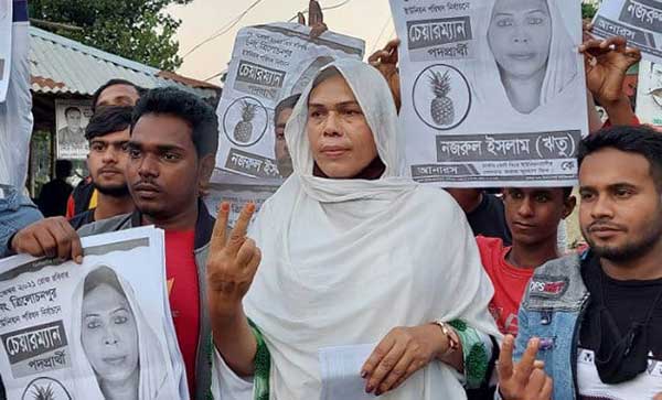 Au Bangladesh, la première maire transgenre élue avec une large victoire