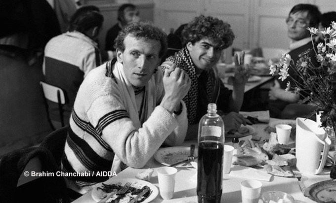 Christian Delorme et Farid Arar, en 1983. Christian Delorme et Farid Arar, en 1983.
