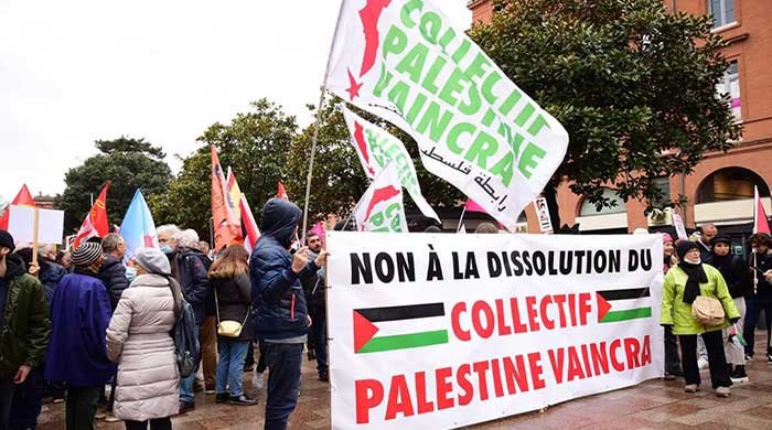 La dissolution d'associations pro-Palestine contestée face à « la criminalisation du mouvement de solidarité »