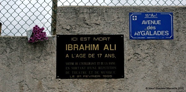 Ibrahim Ali : voter FN, c'est le tuer une seconde fois