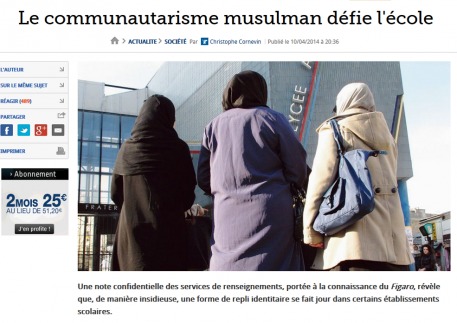 Communautarisme à l’école : l’enquête du Figaro ressemble à un canular