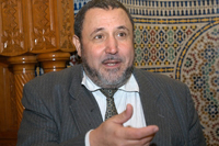Khalil Merroun, le recteur de la Grande Mosquée d'Evry.