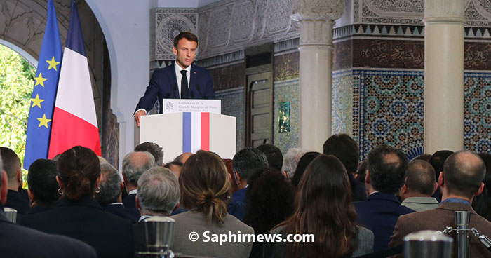 Emmanuel Macron au centenaire de la Grande Mosquée de Paris pour célébrer « un havre de paix né d’une tempête de l’Histoire »
