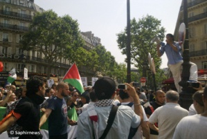 Manif interdite pour Gaza : Paris proteste en images Manif interdite pour Gaza : Paris proteste en images