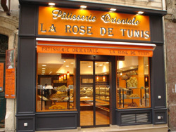 La pâtisserie La Rose de Tunis de Marseille.