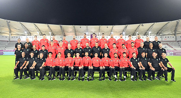 La sélection marocaine pour le Mondial 2022 au Qatar. © Fédération marocaine de football