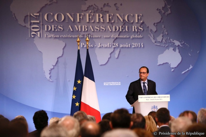 Gaza, Etat islamique, Libye... les dossiers chauds du Proche et Moyen-Orient vus par Hollande