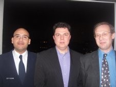 De gauche à droite, Boujema Hadri, Jérôme André et Armel Fresnay, les trois managers de la société VIT