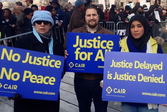 Des membres du CAIR, à Washington DC.