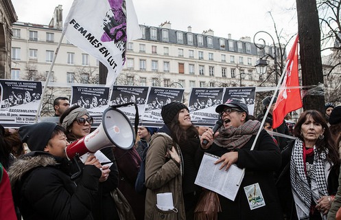 Le non contre l’islamophobie manifesté à Paris
