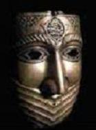 Masque de guerre, Iran, fin XVIe siècle.